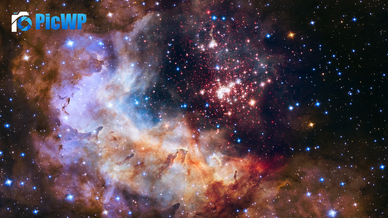 Westerlund 2 Celestial fireworks 4K PC Wallpaper
