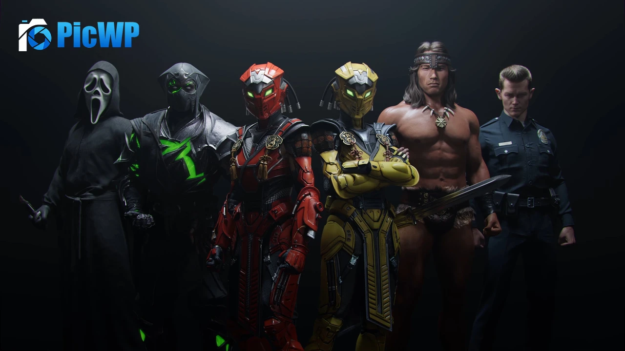 Mortal Kombat 1: Khaos Reigns DLC Dark 4K PC Wallpaper