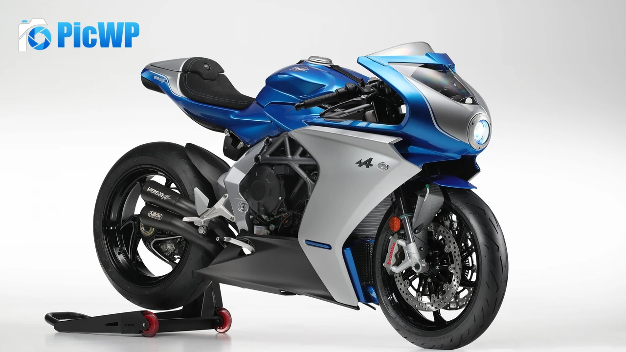 MV Agusta Superveloce Alpine Limited edition 4K PC Wallpaper
