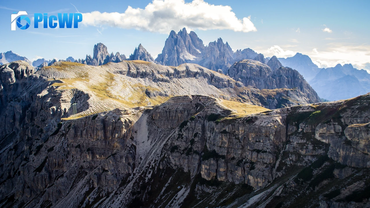 Tre Cime di Lavaredo Dolomites 4K PC Wallpaper