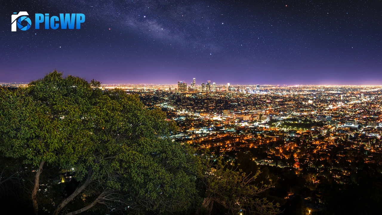 Los Angeles City Cityscape 4K PC Wallpaper