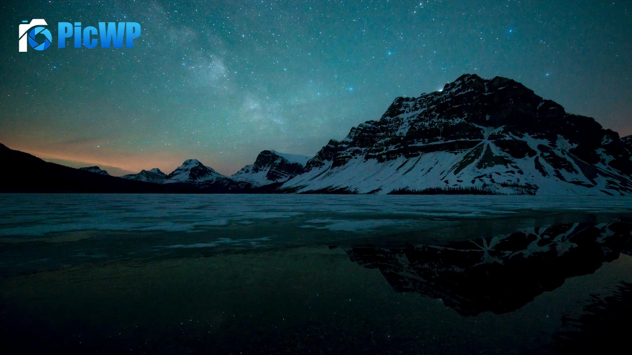 Bow Lake Banff National Park 4K PC Wallpaper
