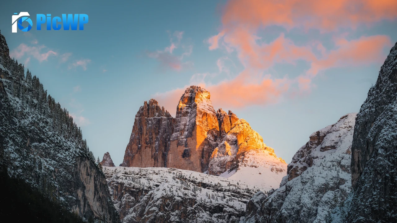 Tre Cime di Lavaredo Italy 4K PC Wallpaper