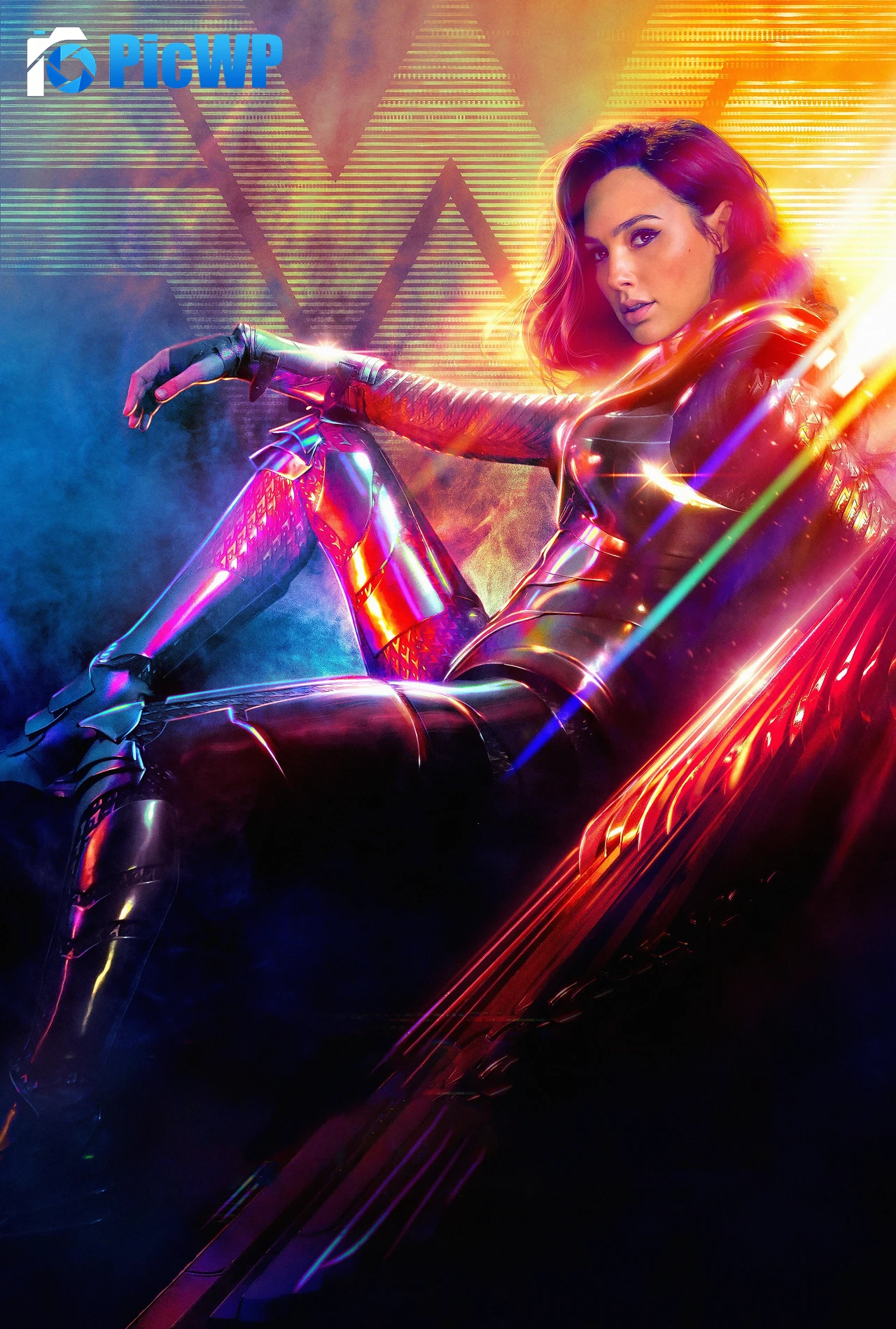 Gal Gadot Wonder Woman 1984 iPhone 5K Mobile Wallpaper