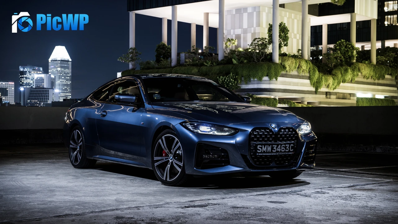 BMW 430i Coupé M Sport 2021 4K PC Wallpaper
