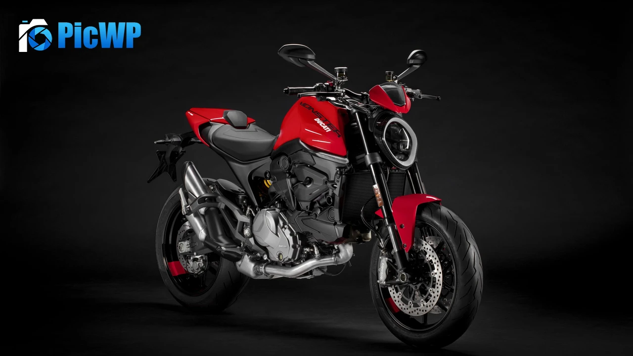 Ducati Monster 2021 4K PC Wallpaper
