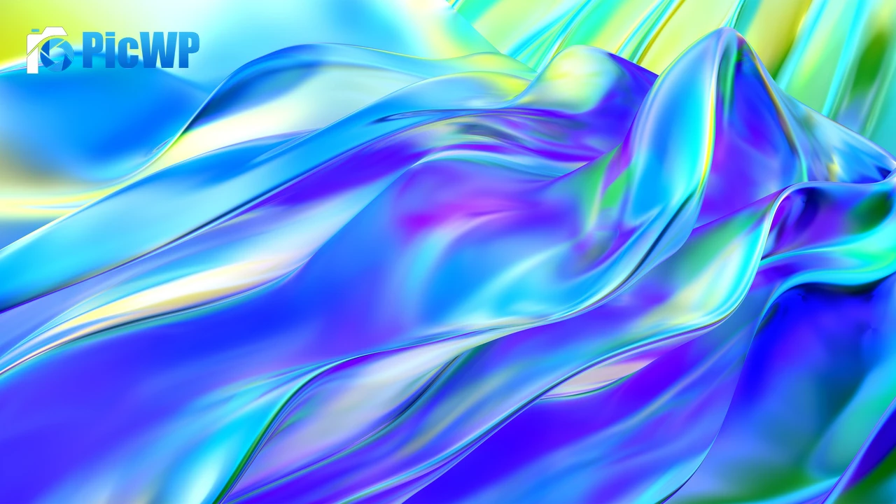 Waves Chromatic 4K PC Wallpaper
