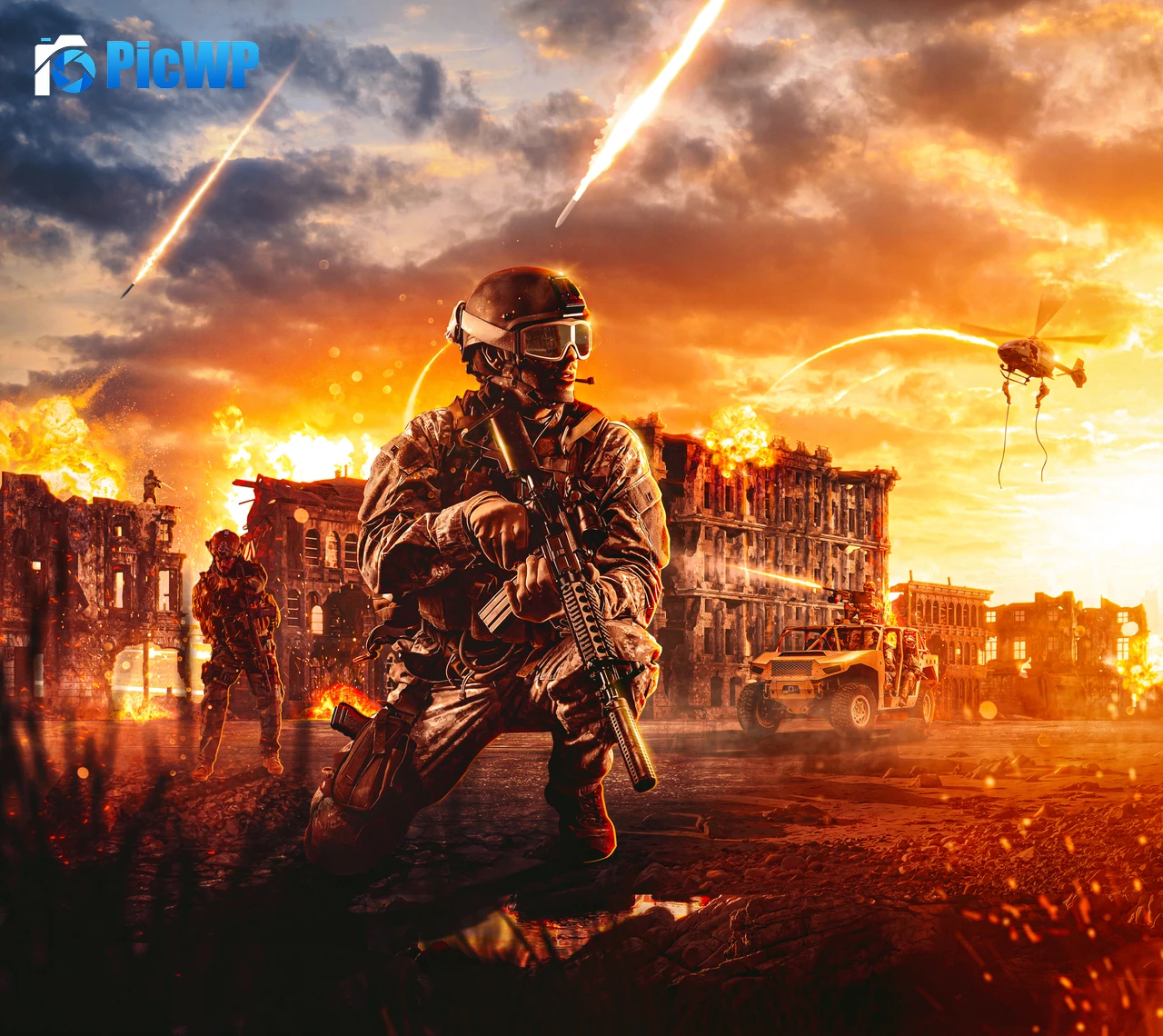 Call of Duty Warzone Soldier 4K PC Wallpaper