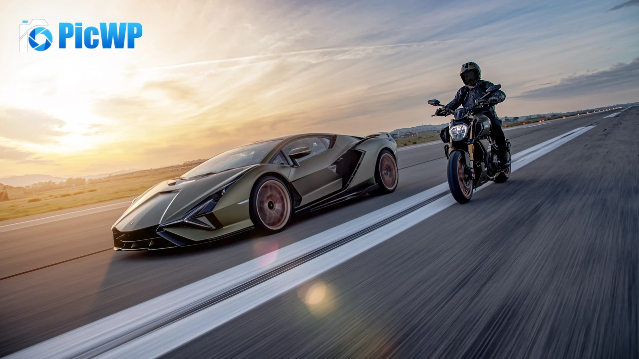 Ducati Diavel 1260 Lamborghini Lamborghini Sián FKP 37 4K PC Wallpaper