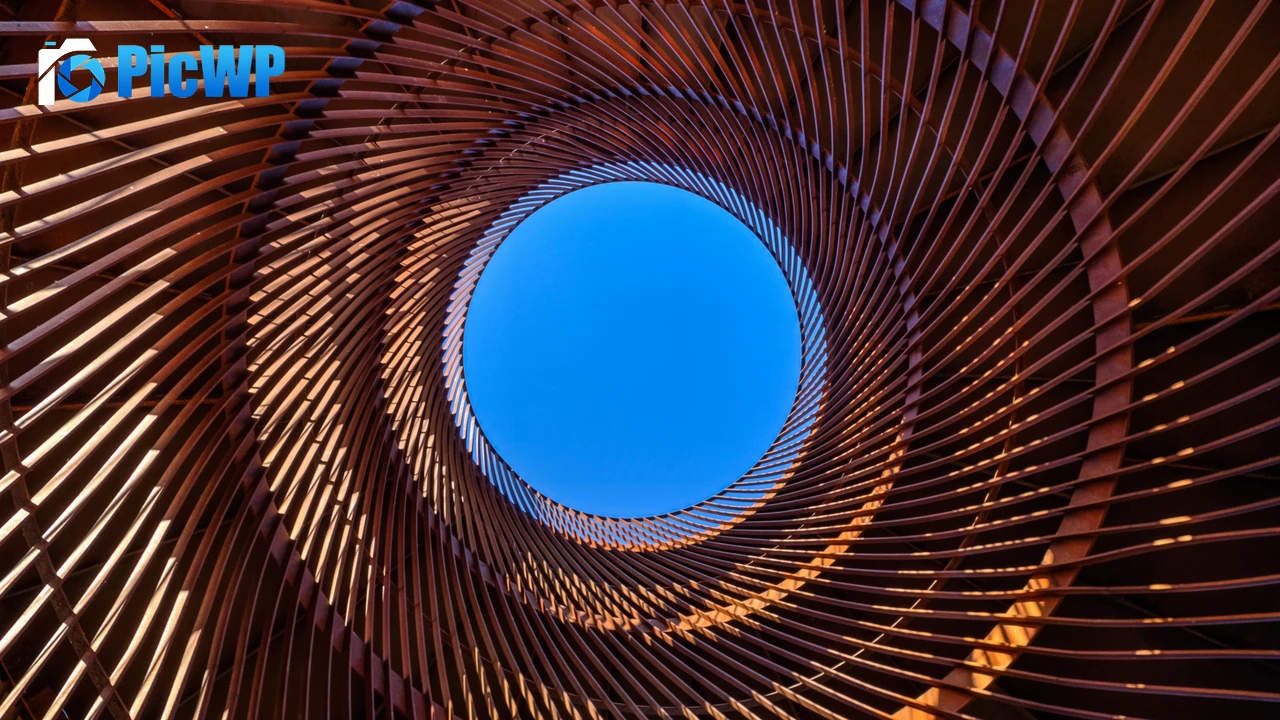 Metal design Circular 4K PC Wallpaper