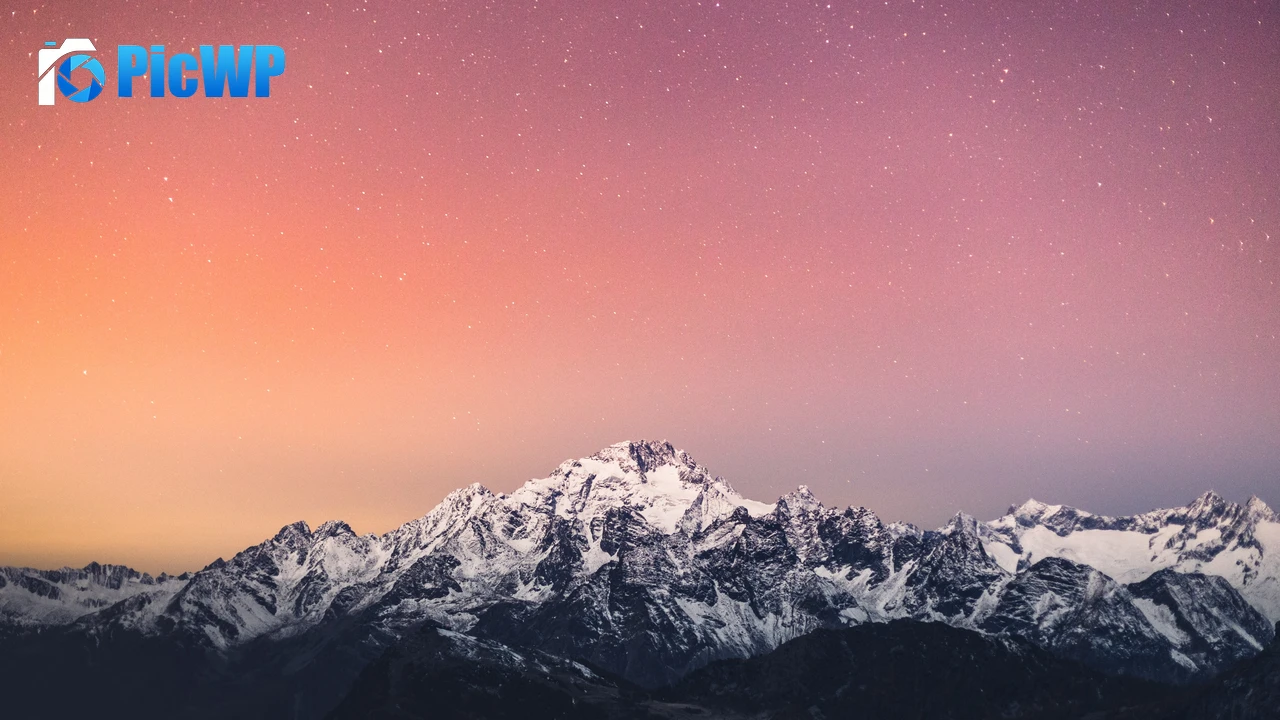 Alps mountains 4K PC Wallpaper