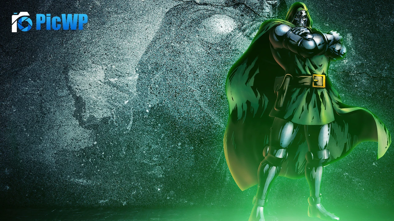 Doctor Doom Supervillain 4K PC Wallpaper