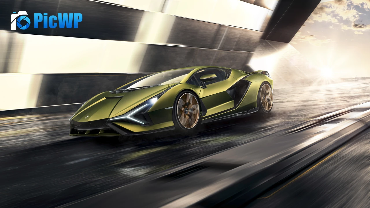 Lamborghini Sián FKP 37 Supercars 4K PC Wallpaper