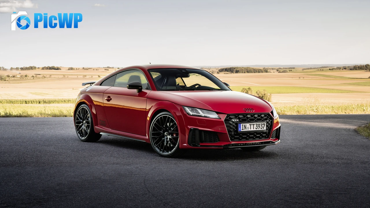 Audi TTS competition plus Coupé 2021 4K PC Wallpaper