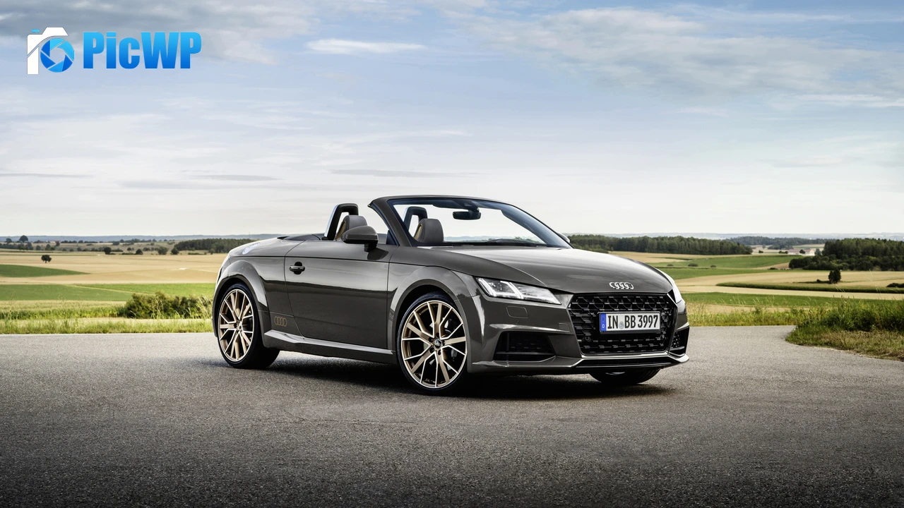 Audi TT Roadster bronze selection 2021 4K PC Wallpaper