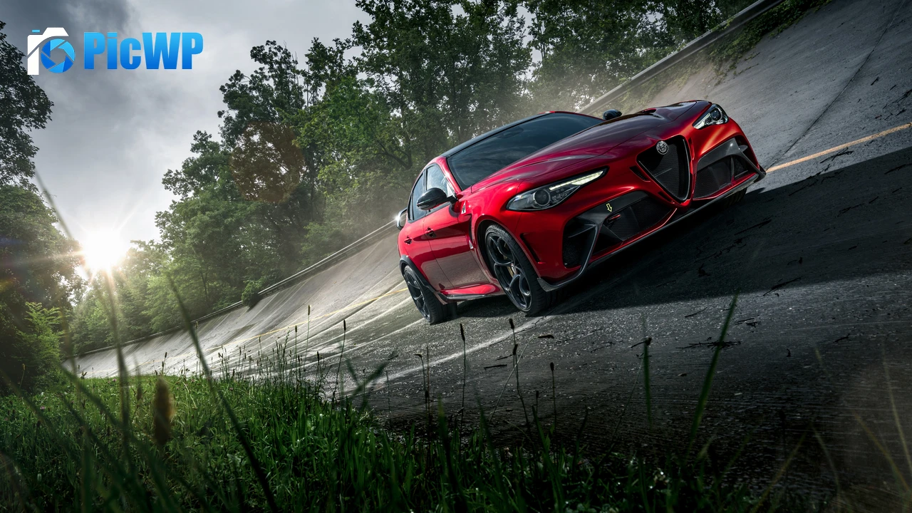 Alfa Romeo Giulia GTAm 4K PC Wallpaper