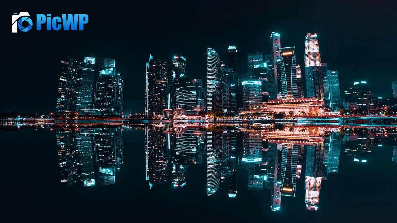 Singapore City Skyscrapers 4K PC Wallpaper