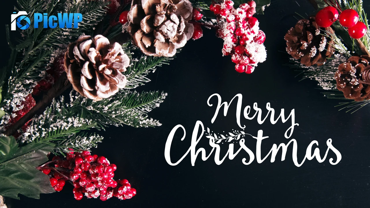 Merry Christmas Decoration 4K PC Wallpaper