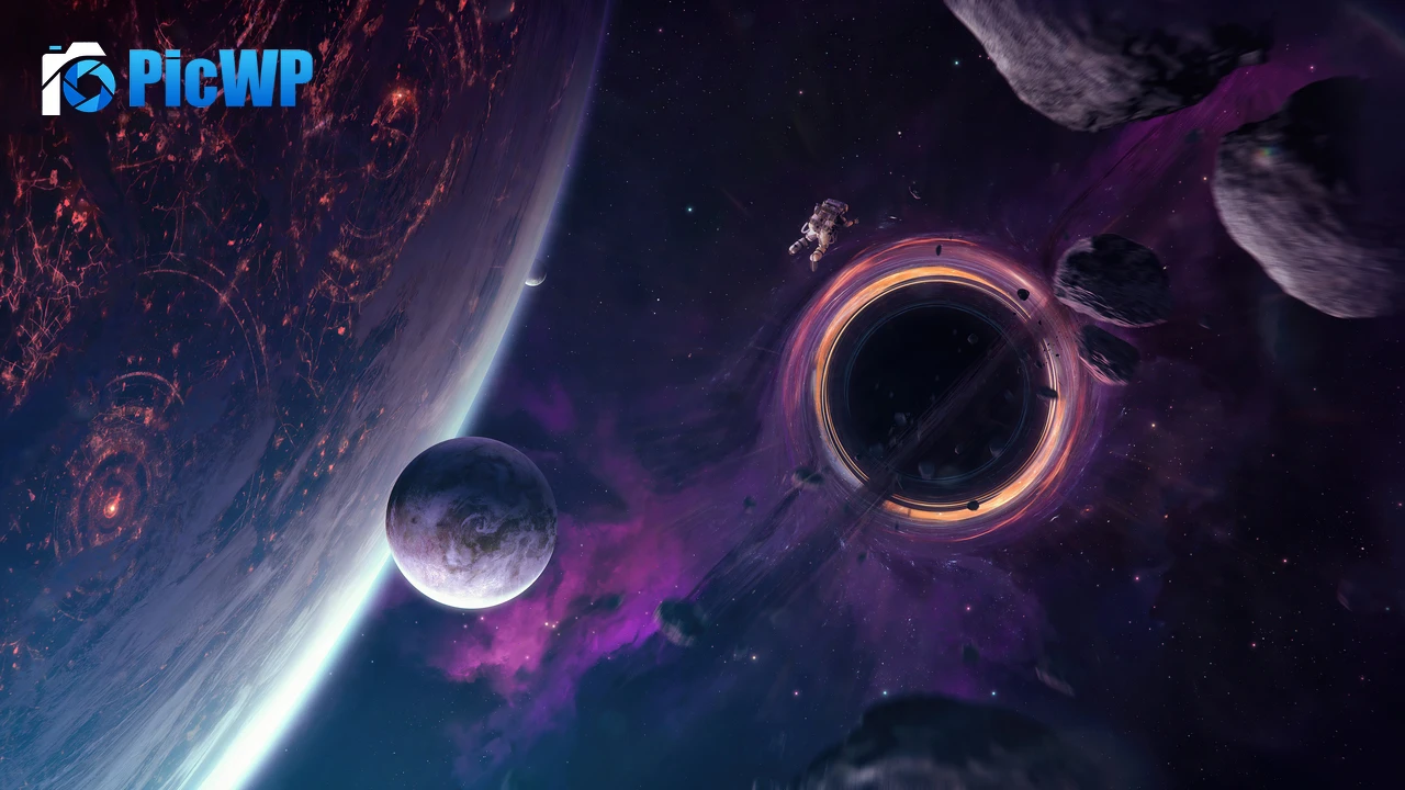 Astronaut Anomaly 4K PC Wallpaper