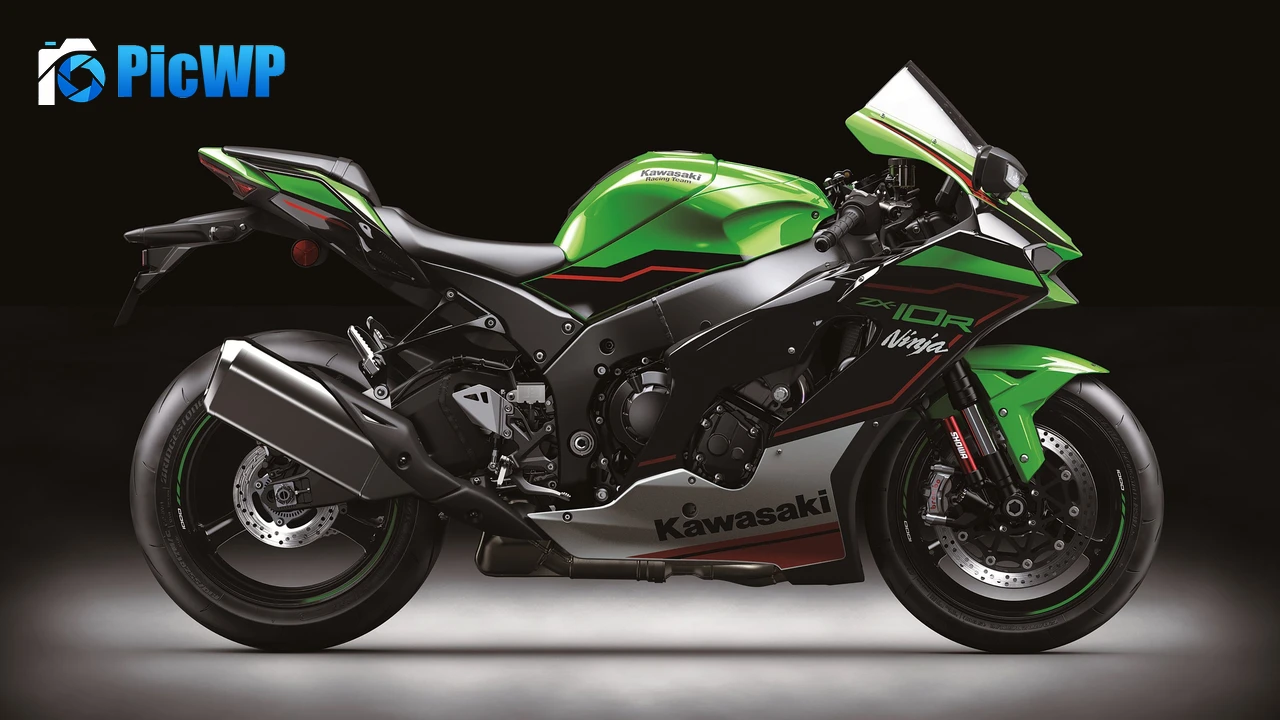 Kawasaki Ninja ZX-10R Race bikes 4K PC Wallpaper