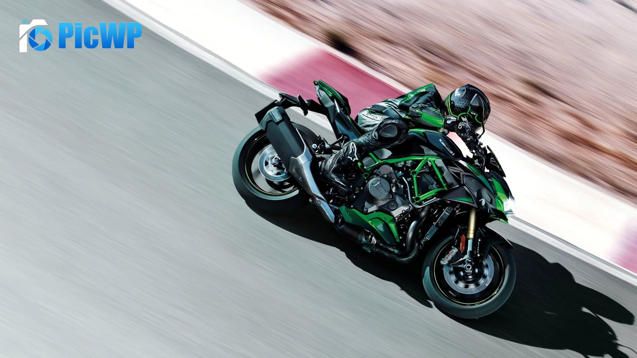 Kawasaki Z H2 SE Racing bikes 4K PC Wallpaper