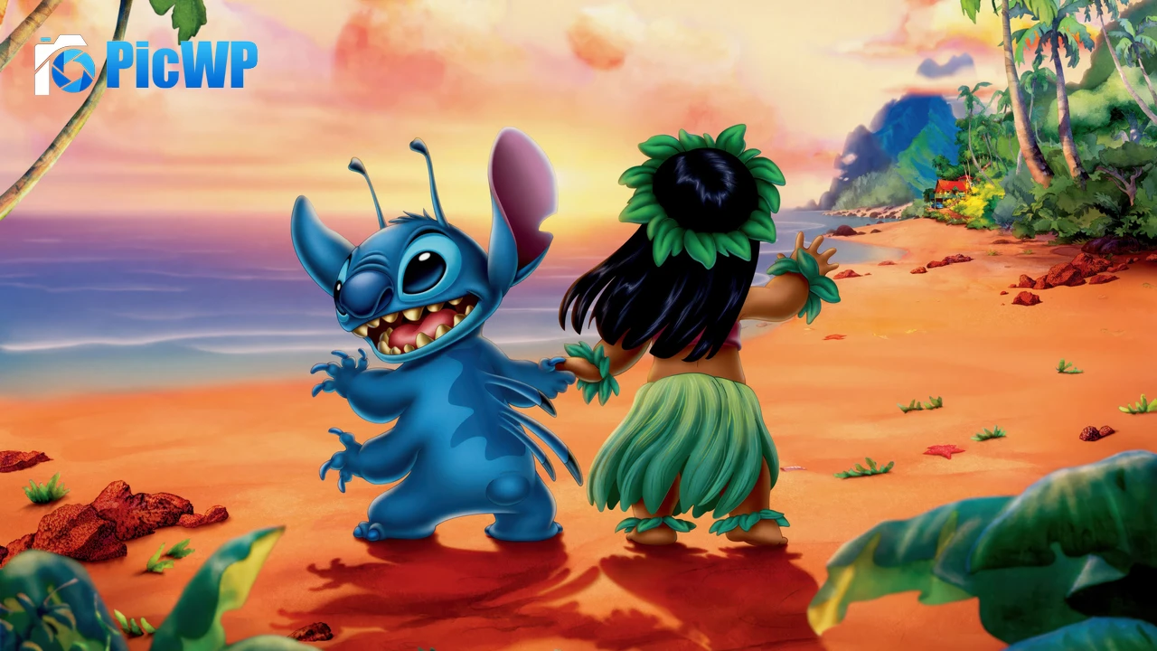 Lilo & Stitch 2002 4K PC Wallpaper