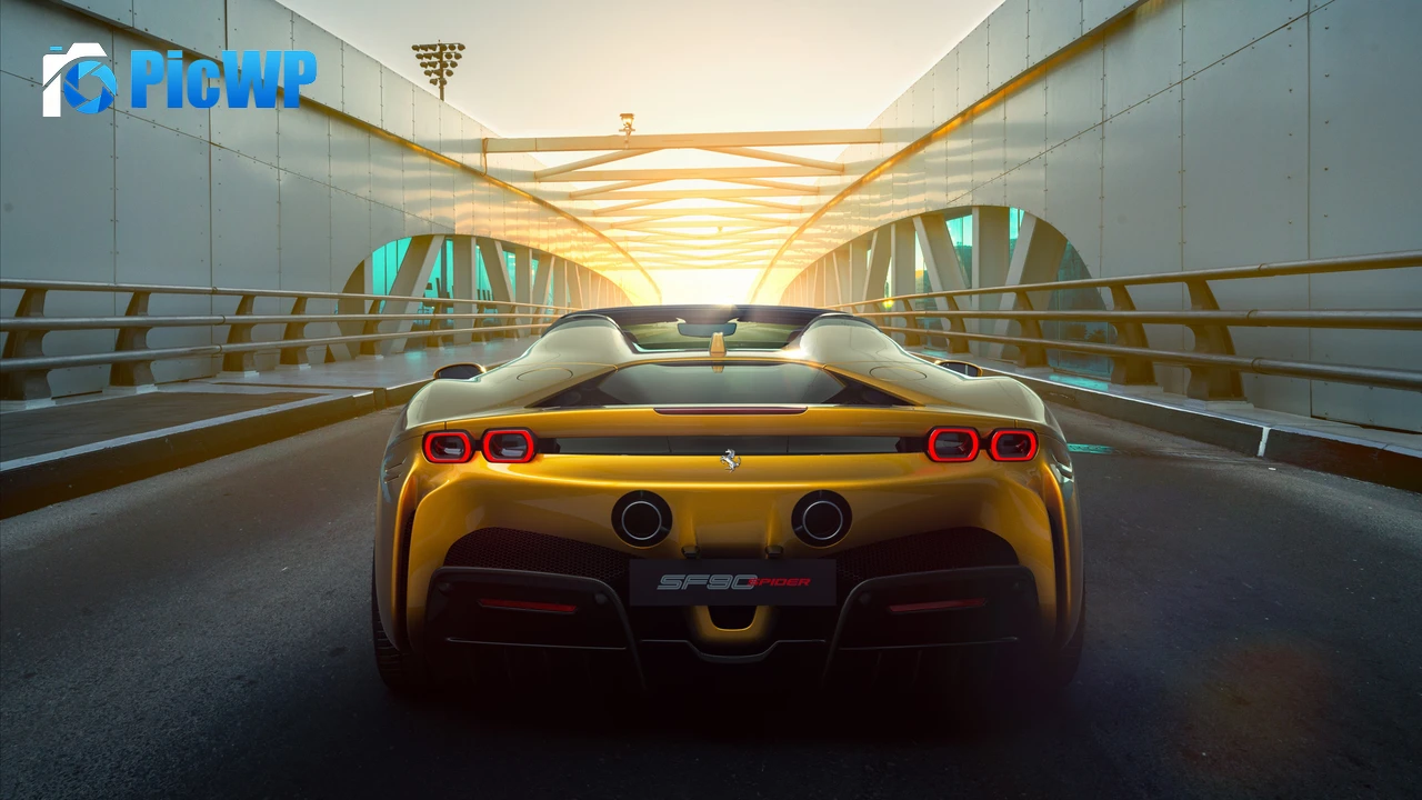 Ferrari SF90 Spider 4K PC Wallpaper