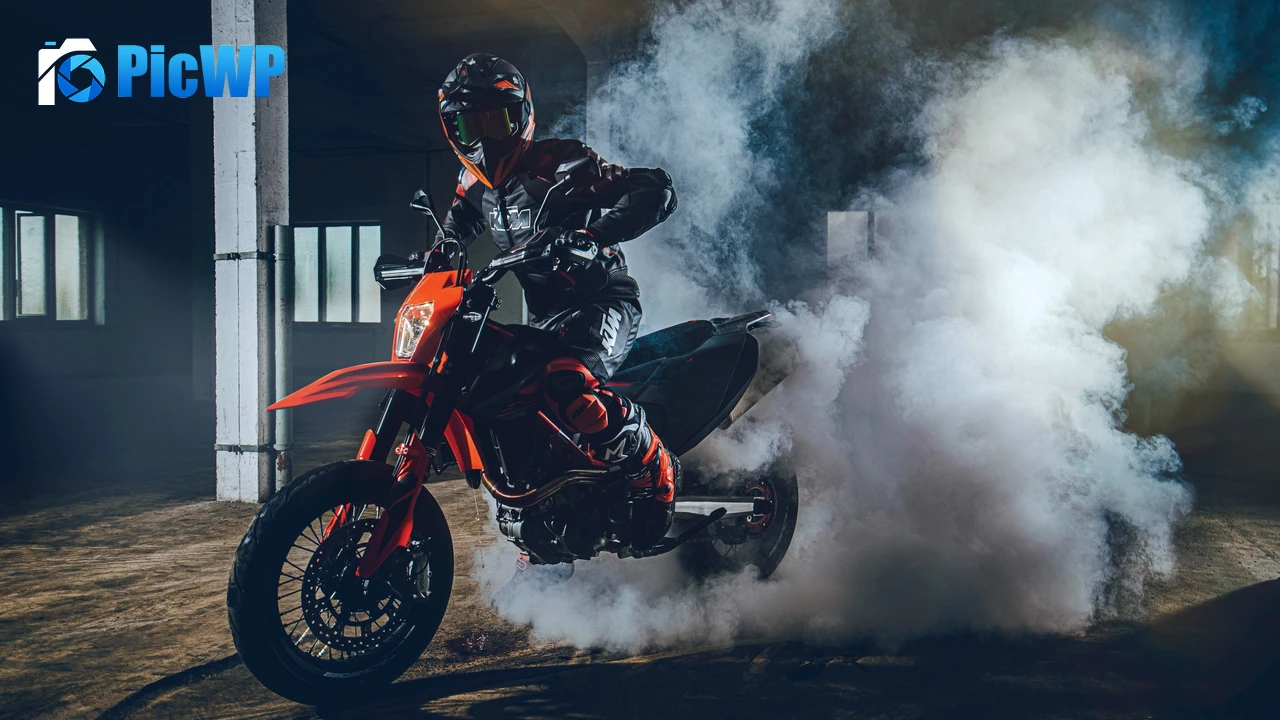KTM 690 SMC R Adventure motorcycles 4K PC Wallpaper