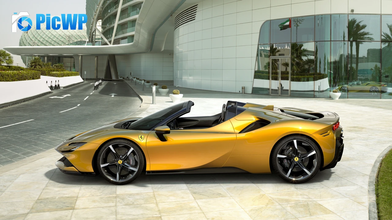 Ferrari SF90 Spider 2021 4K PC Wallpaper