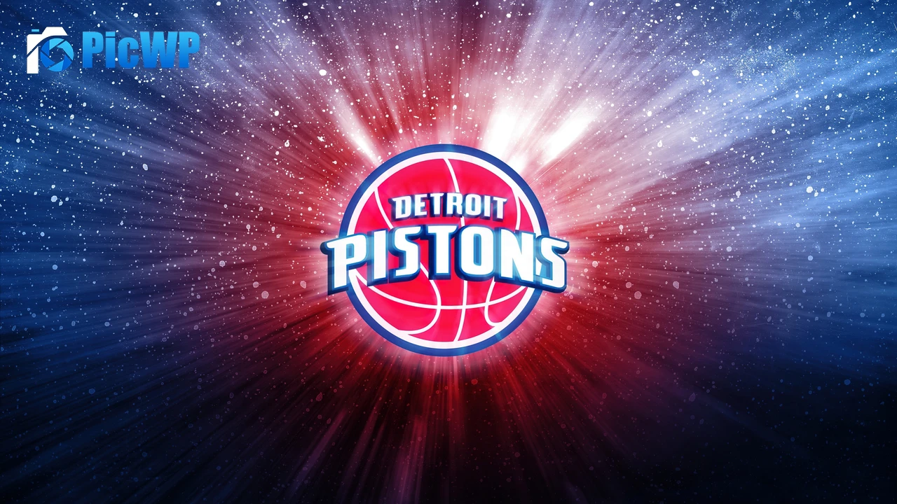 NBA Detroit Pistons 4K PC Wallpaper