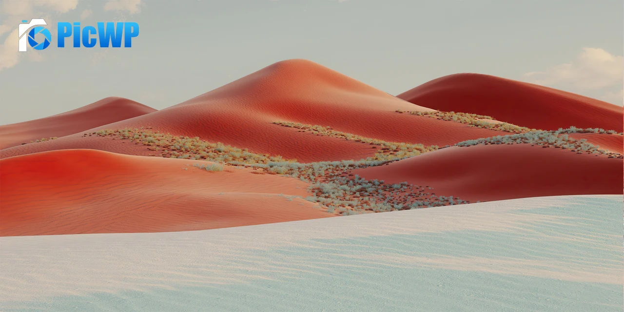 Sand Dunes Desert 5K PC Wallpaper