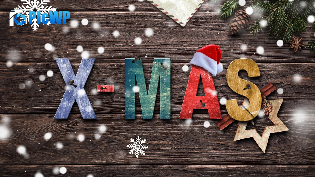 Christmas Wood 4K PC Wallpaper