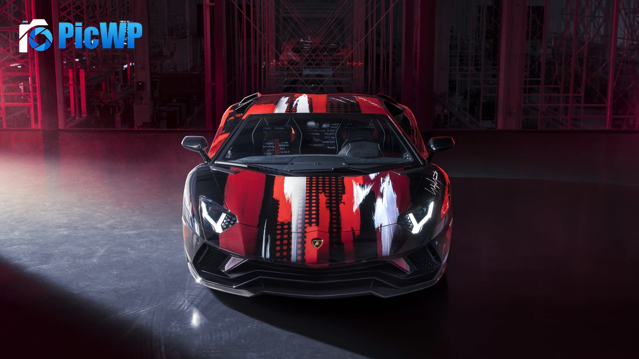 Lamborghini Aventador S by Yohji Yamamoto 4K PC Wallpaper