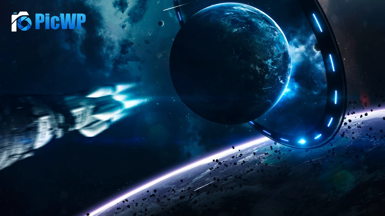 Earth Blue planet 4K PC Wallpaper