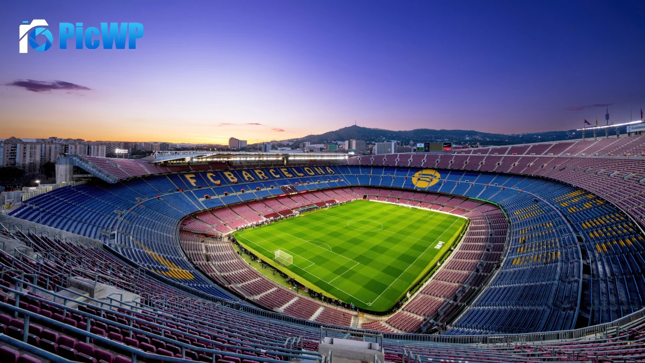 Camp Nou FC Barcelona 4K PC Wallpaper
