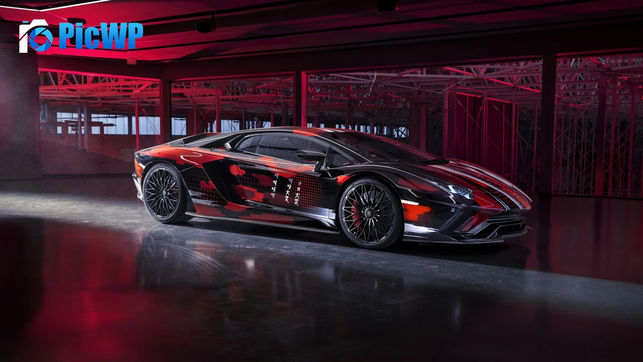 Yohji Yamamoto Lamborghini Aventador S 4K PC Wallpaper