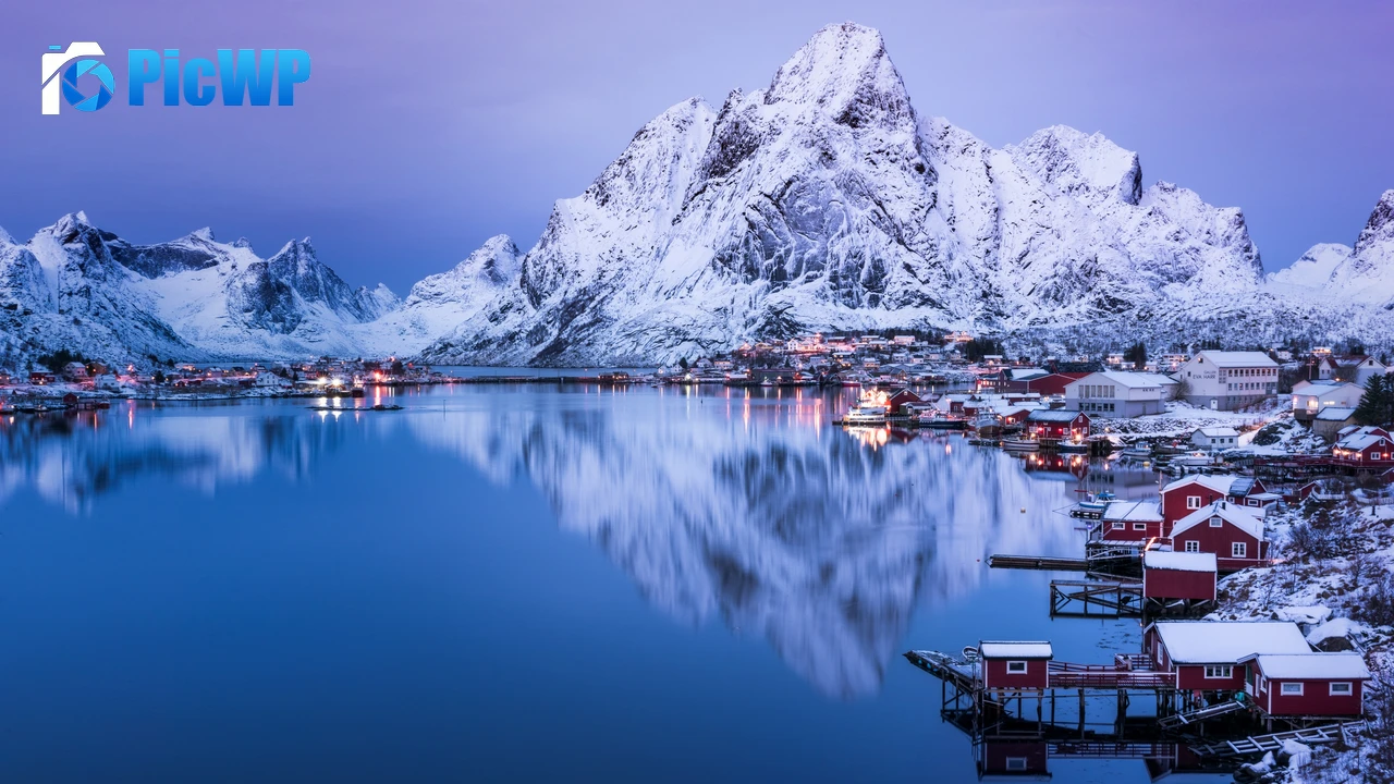Reine Lofoten islands 4K PC Wallpaper