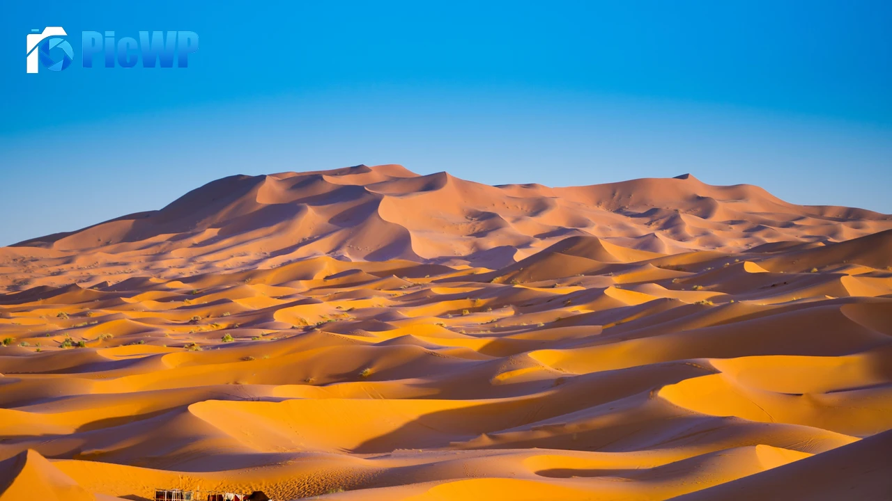 Sahara Desert Merzouga 4K PC Wallpaper
