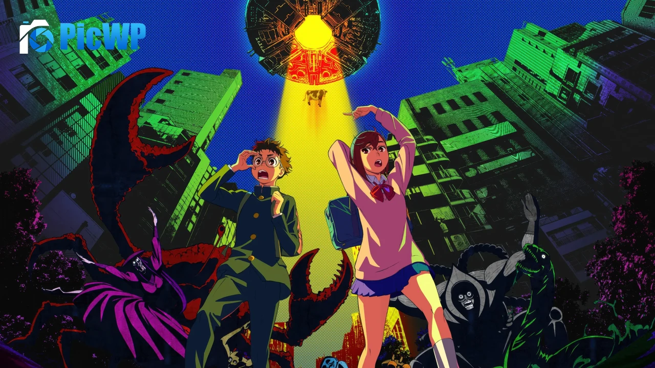 Dandadan Anime couple 4K PC Wallpaper