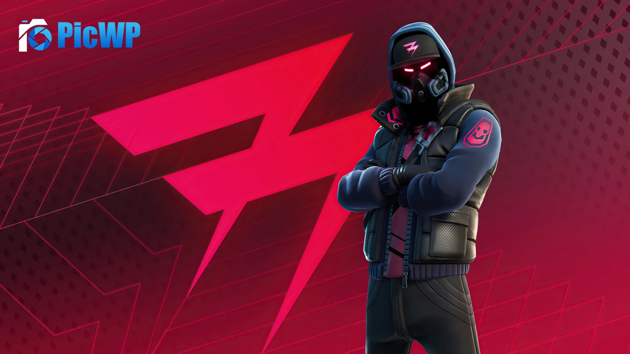 Abstrakt Fortnite 4K PC Wallpaper