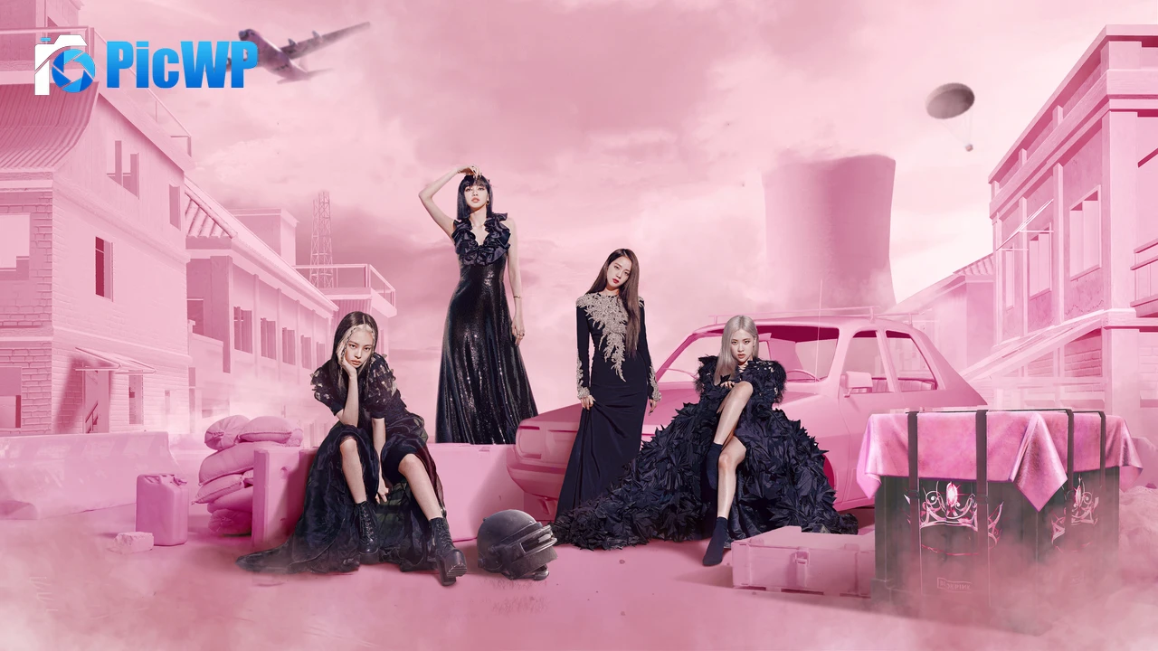 Blackpink PUBG MOBILE 4K PC Wallpaper