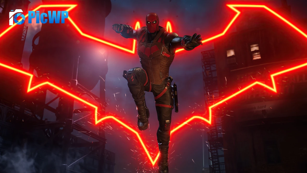 Red Hood Gotham Knights 4K PC Wallpaper
