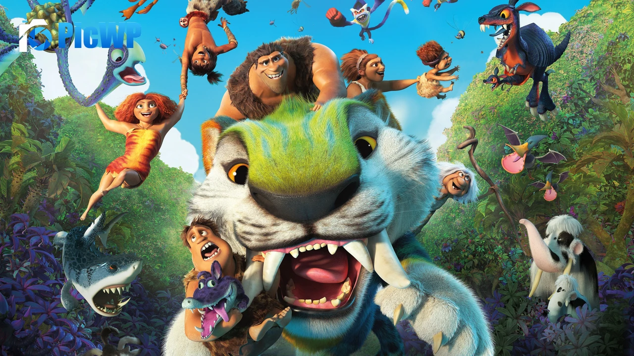 The Croods: A New Age Animation 4K PC Wallpaper