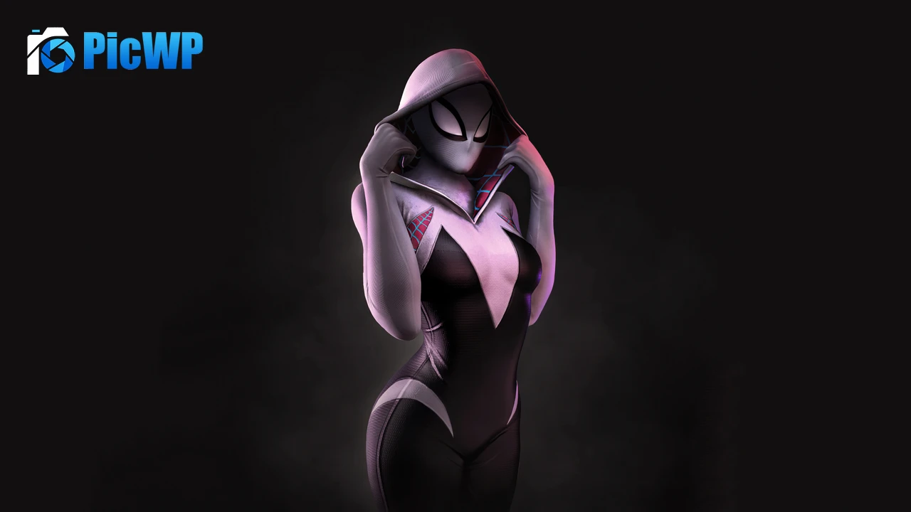 Spider-Gwen Marvel Superheroes 4K PC Wallpaper