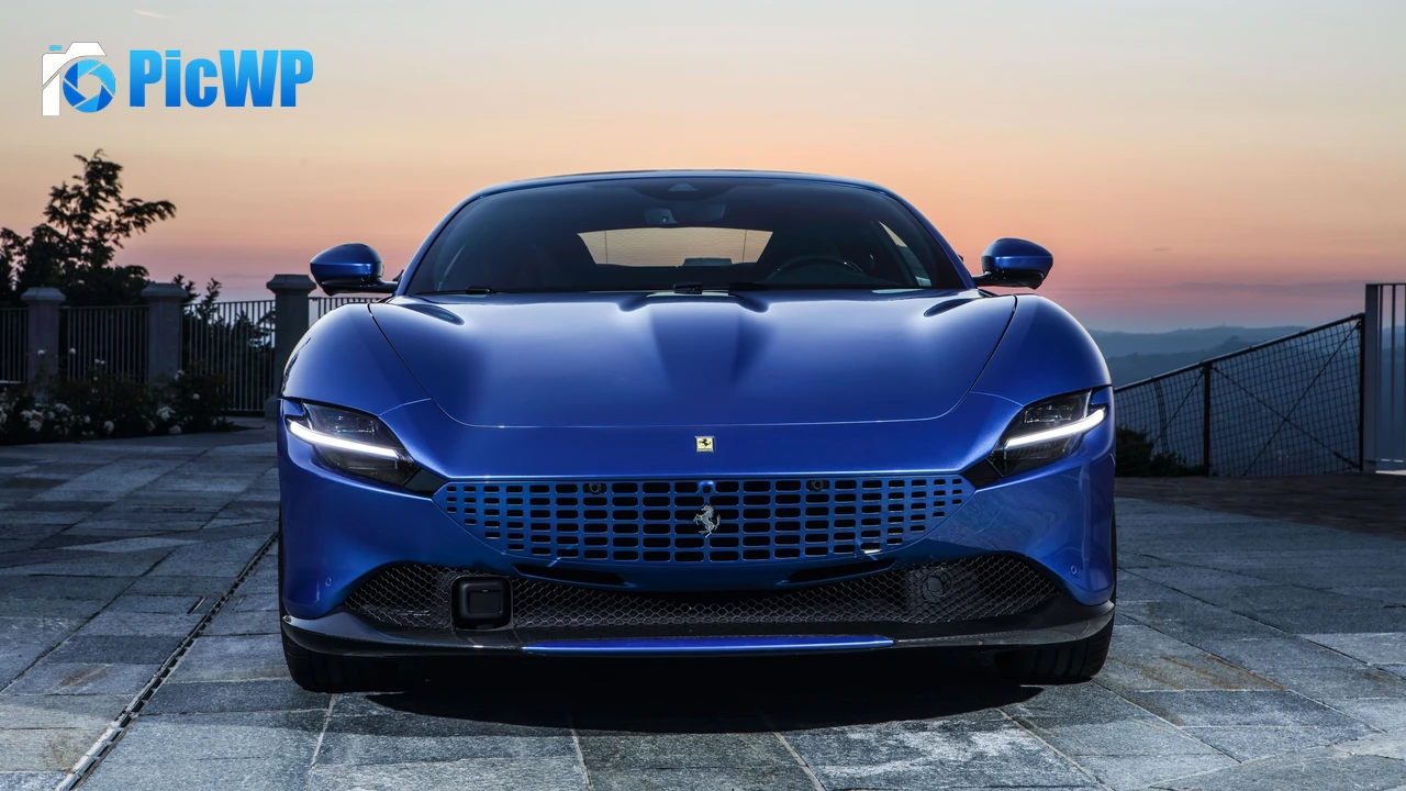 Ferrari Roma Italian 4K PC Wallpaper