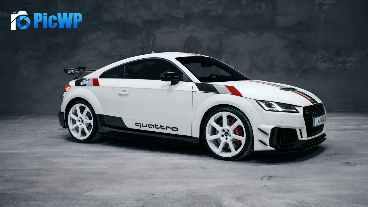 Audi TT RS Coupé 40 Jahre quattro Limited edition 4K PC Wallpaper
