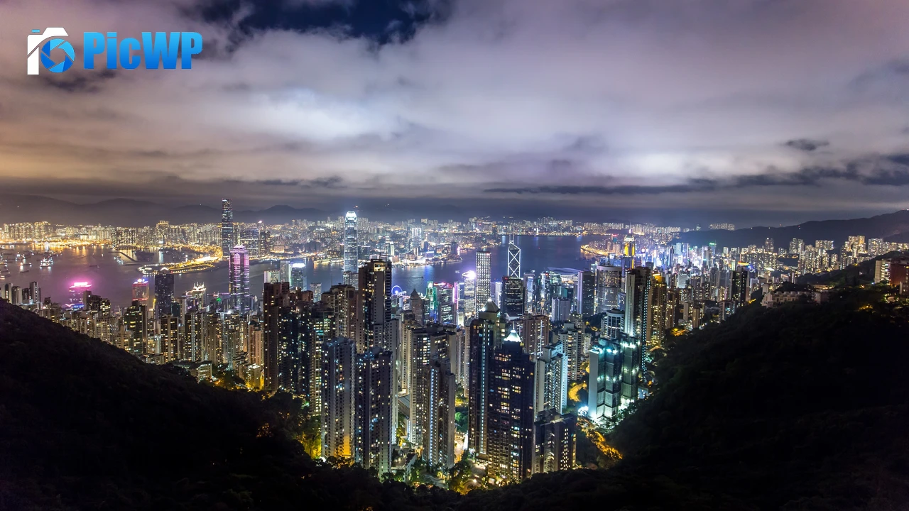 Hong Kong City Skyline 4K PC Wallpaper