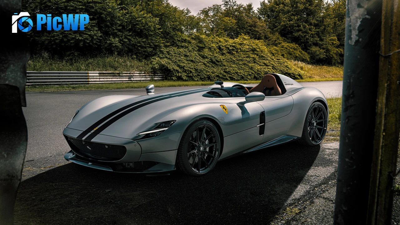 Ferrari Monza SP1 4K PC Wallpaper