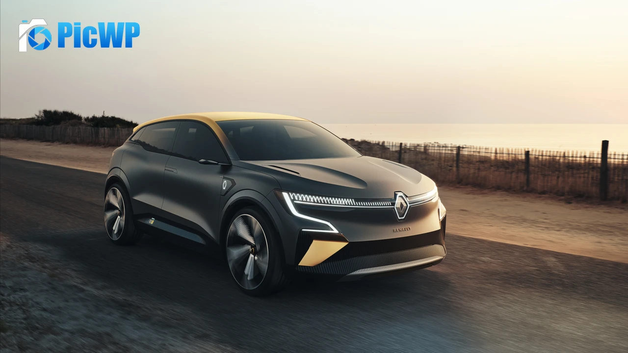Renault Mégane eVision Electric cars 4K PC Wallpaper