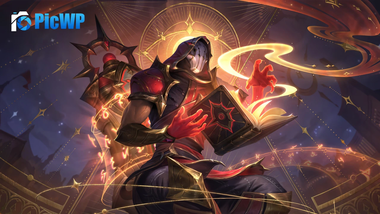 Arcana Ryze League of Legends 4K PC Wallpaper